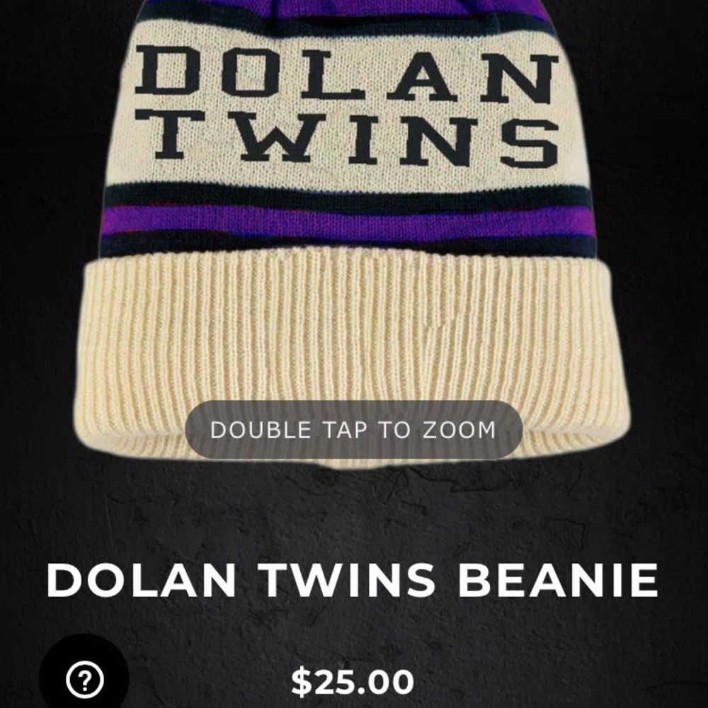 Dolan Twins beanie